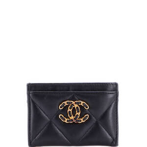 Chanel 19 Card Holder